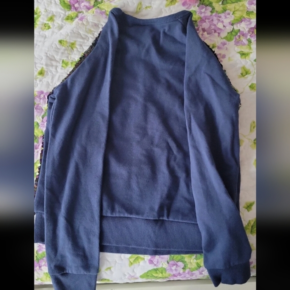 Manguun Sequin blue sweater - Picture 2 of 3